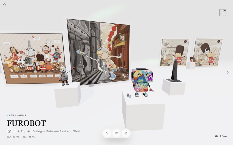 kurodot.io: AI-Powered Phygital Curation Engine – screenshot 1