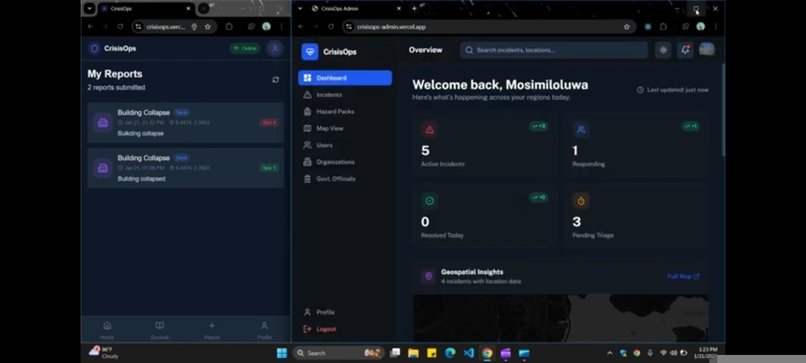 CrisisOps – screenshot 1