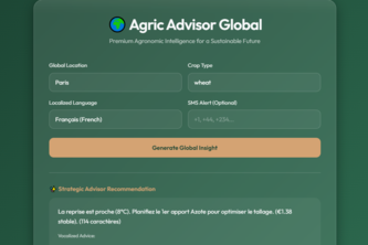Multi-Lingual Agricultural Advisor Tool