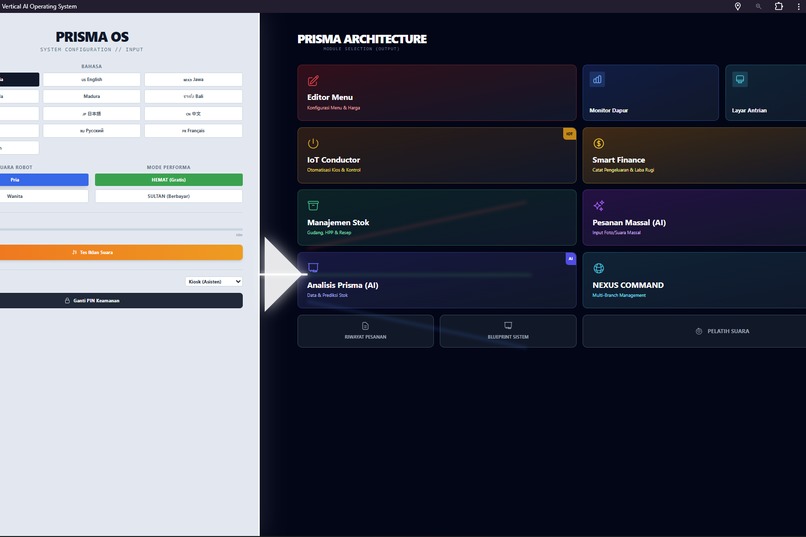 PRISMA OS Vertical AI Operating System – screenshot 3