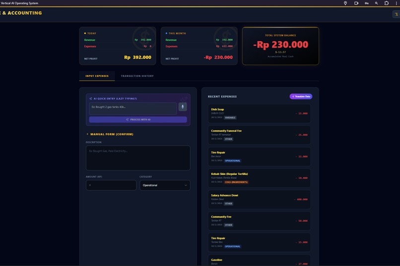PRISMA OS Vertical AI Operating System – screenshot 8