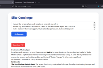 vacation planner(Elite Concierge)