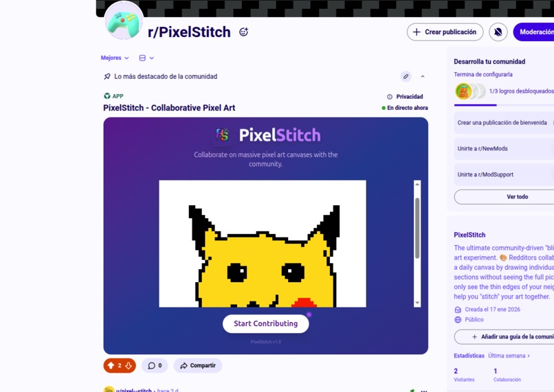 PixelStatch – screenshot 1