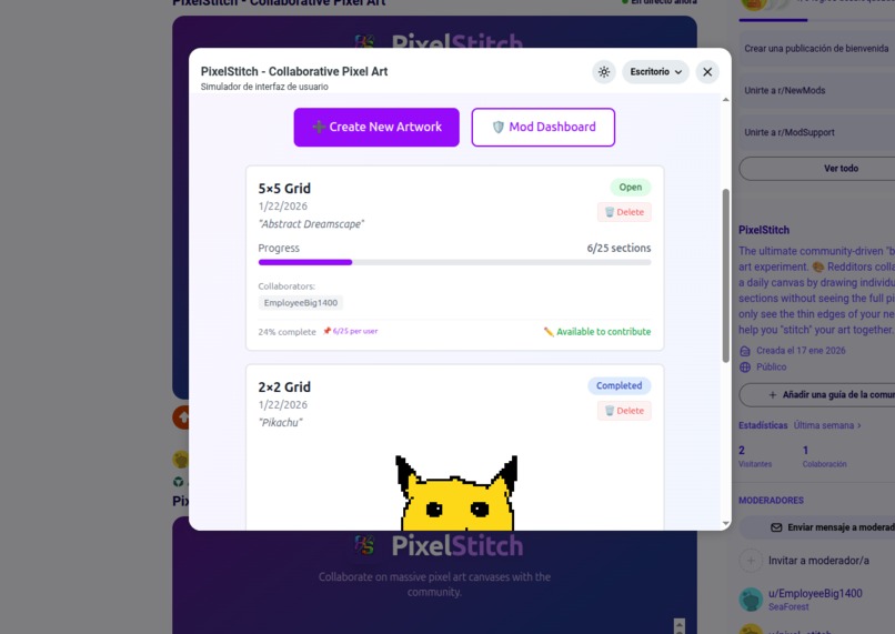 PixelStatch – screenshot 2