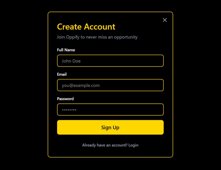 AI Powered Opportunity Discovery Platform for Students – screenshot 3