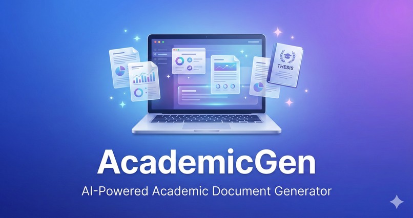 AI-Powered Academic Document Generator – screenshot 1
