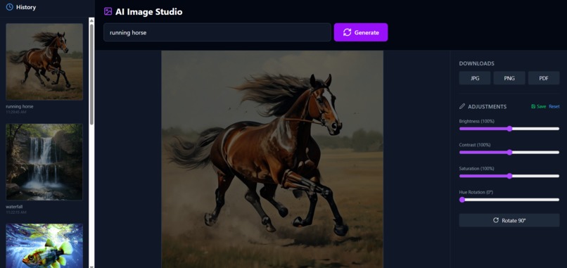 Image Genaration – screenshot 1