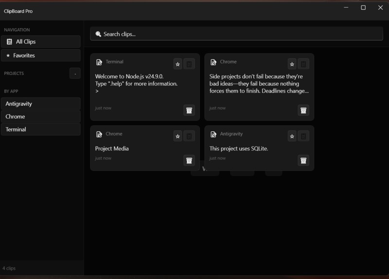 clip pro – screenshot 2