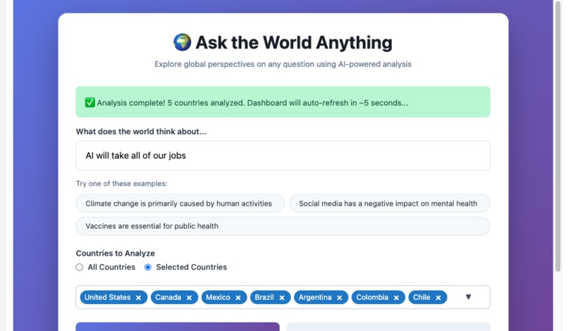 Ask the World Anything – screenshot 10