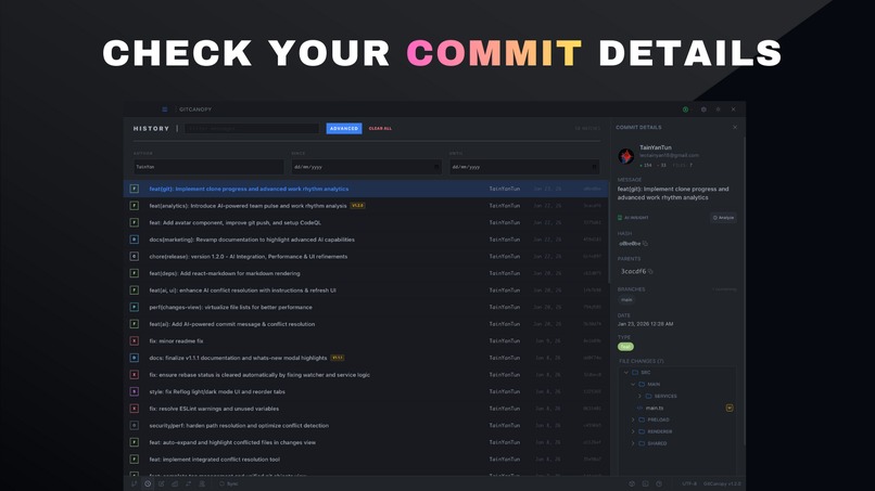 GitCanopy – screenshot 2