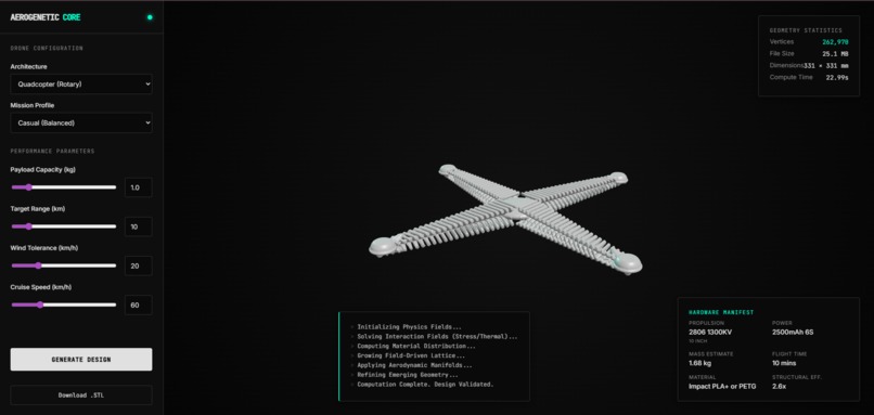 AEROGENETIC – screenshot 1