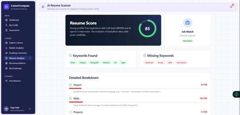 CareerCompass – screenshot 5