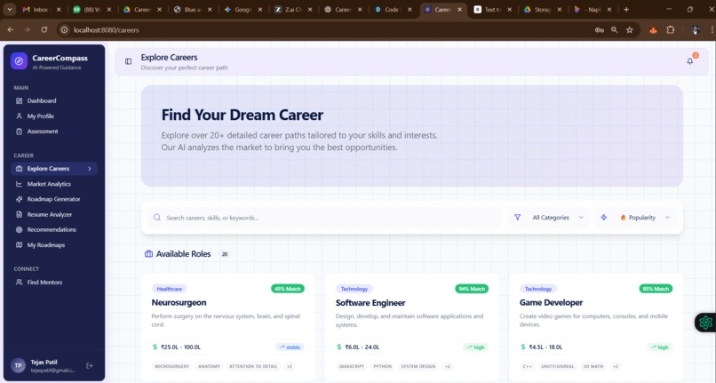 CareerCompass – screenshot 7