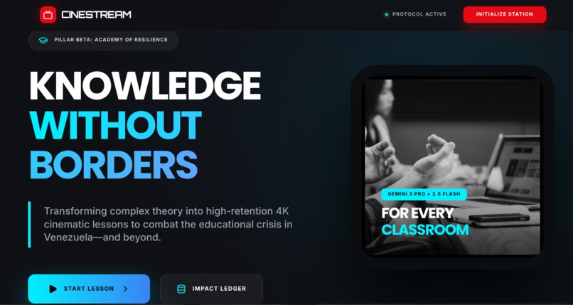 CineStream: A2A Mesh & Cinematic Learning – screenshot 8