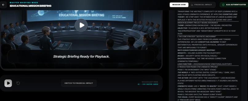 CineStream: A2A Mesh & Cinematic Learning – screenshot 16
