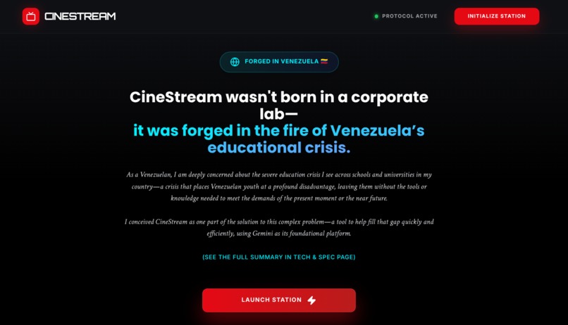 CineStream: A2A Mesh & Cinematic Learning – screenshot 10