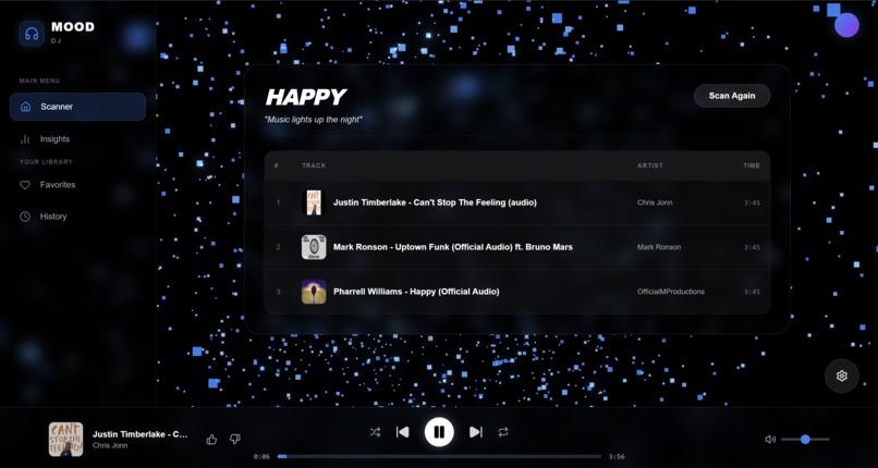 MoodDJ – screenshot 2