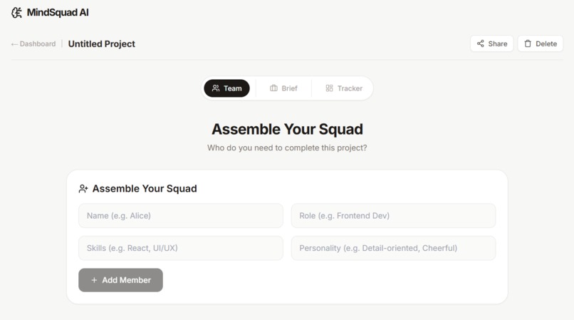 MindSquad AI – screenshot 2