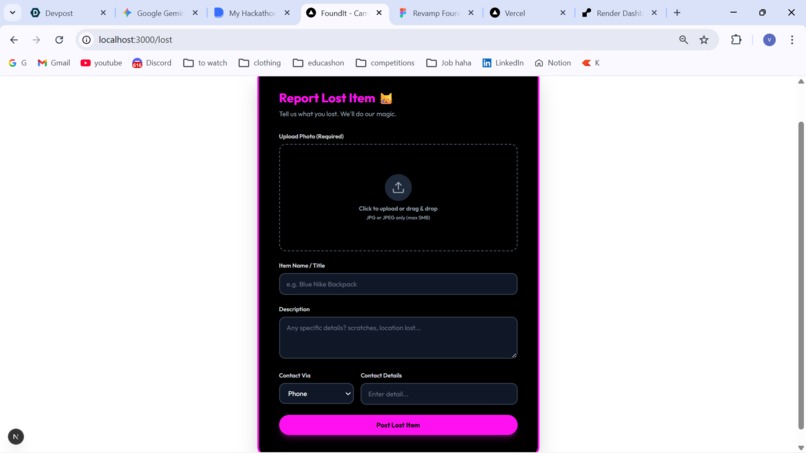 FoundIt – screenshot 1