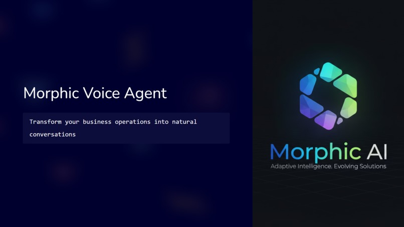 Morphic-AI – screenshot 1
