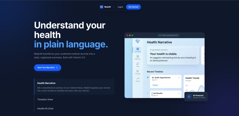 Medlm – screenshot 1
