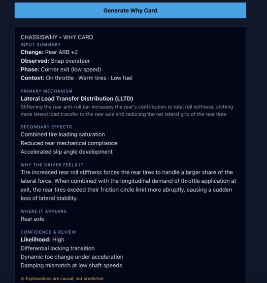 ChassisWhy – screenshot 2