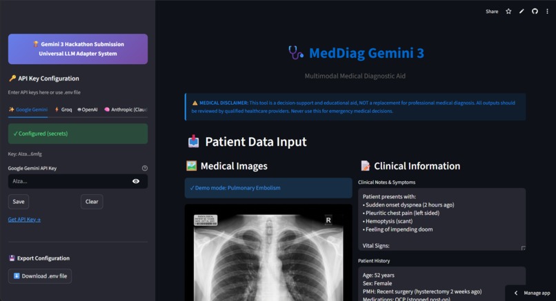 MedDiag AI – screenshot 1