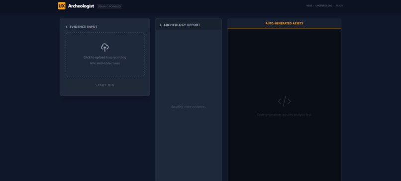 UX Archeologist – screenshot 2