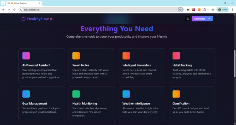 HealthyFlow AI – screenshot 1