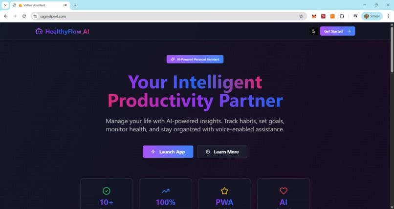 HealthyFlow AI – screenshot 2