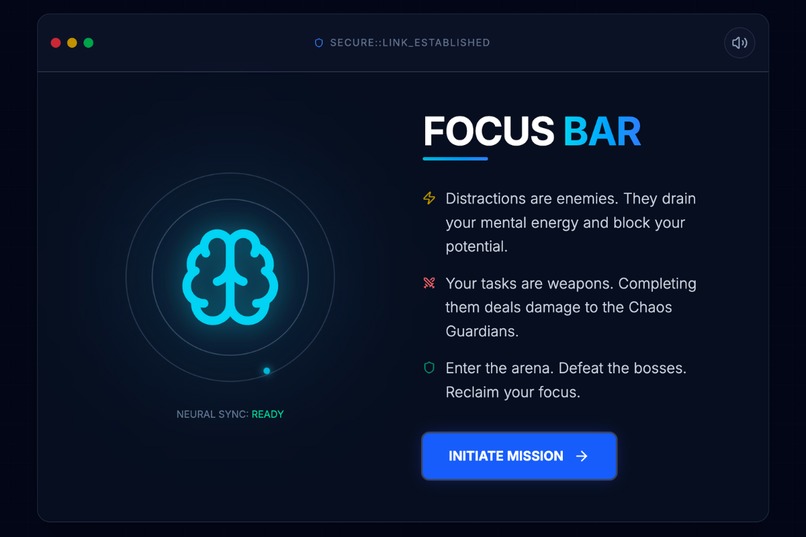Focus Bar – screenshot 3
