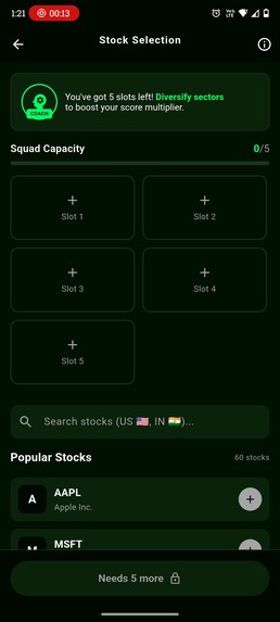 Stocks League – screenshot 2