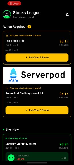 Stocks League – screenshot 1