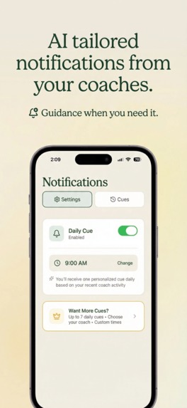 Cue: Your AI Coach – screenshot 4