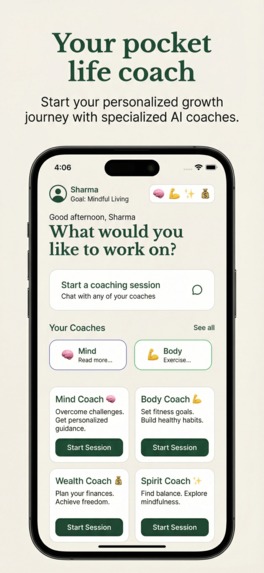 Cue: Your AI Coach – screenshot 1