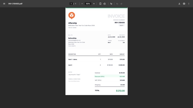 Invoicely- Simple Invoice System with added functionalities – screenshot 5