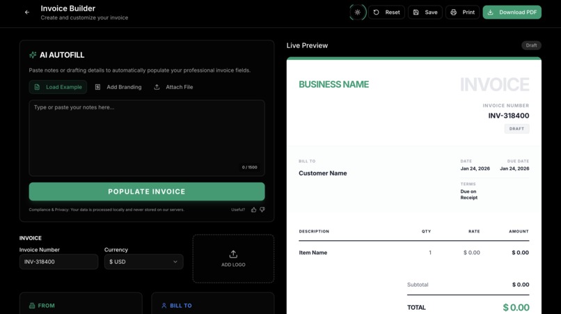 Invoicely- Simple Invoice System with added functionalities – screenshot 6