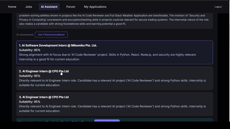 Team 111_OneJobOneResume – screenshot 6