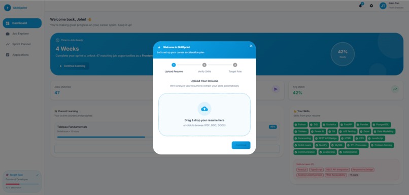 Team 34_SkillSprint – screenshot 1