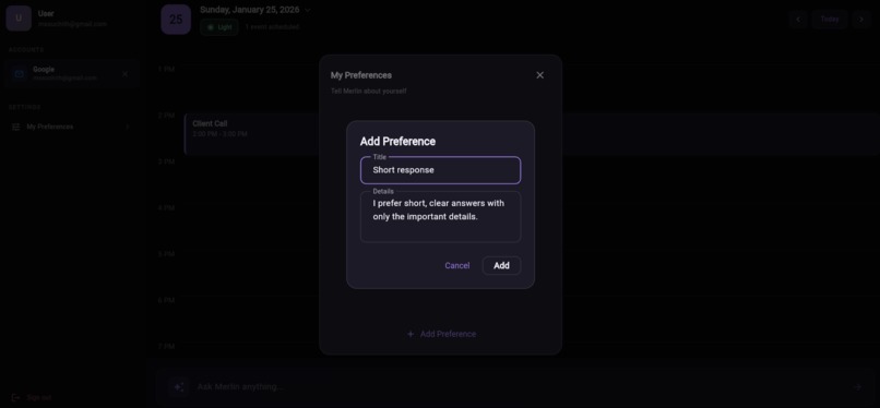 Merlin – screenshot 3