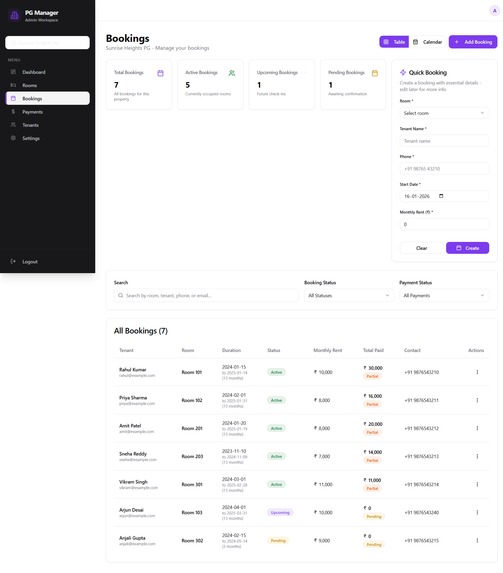 PG Manager Pro  – screenshot 3