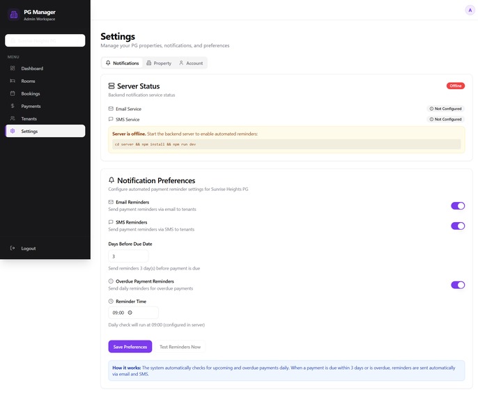PG Manager Pro  – screenshot 6