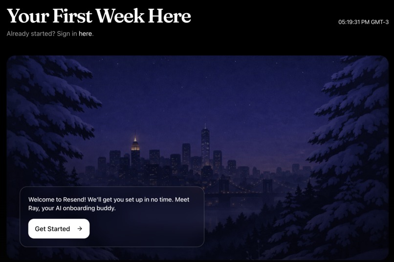 Your First Week Here – screenshot 1