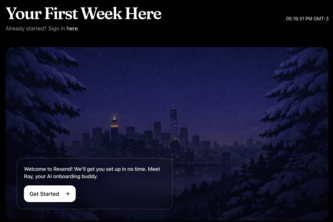 Your First Week Here