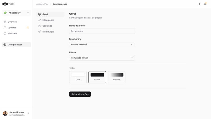 Visible – screenshot 2