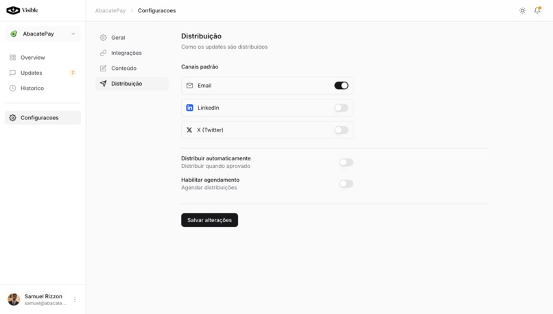 Visible – screenshot 3