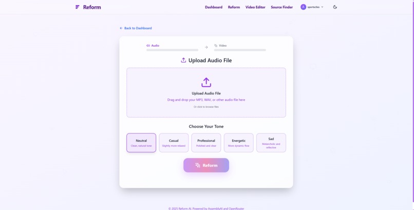 Reform AI – screenshot 7