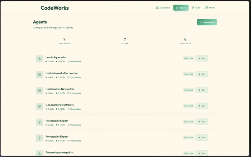 CodeWorks – screenshot 2