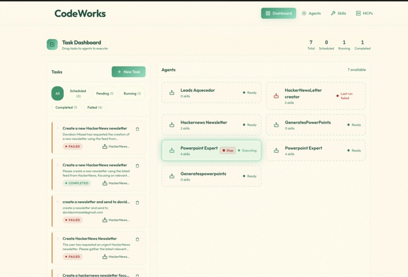 CodeWorks – screenshot 1