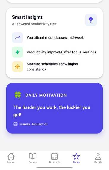 ClassPulse – Smart Campus Life Management App – screenshot 11